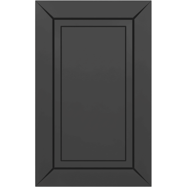 Lacquered and Membran - B-313 - Light Anthracite Soft Foiled